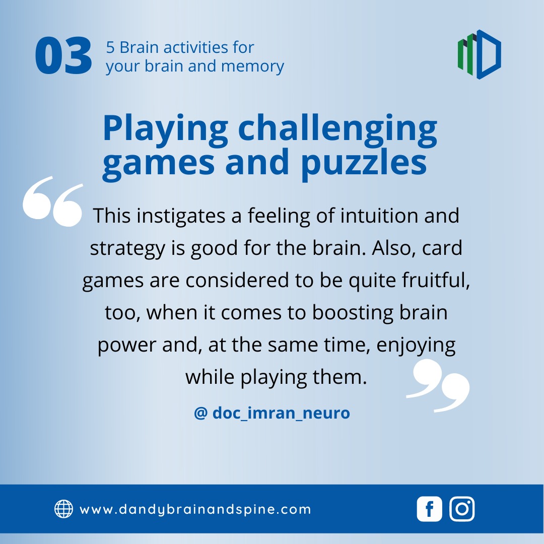 Playing challenging games and puzzles